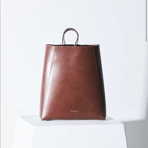 Janessa STRUCTURED TOTE | BAG 01 in Cognac